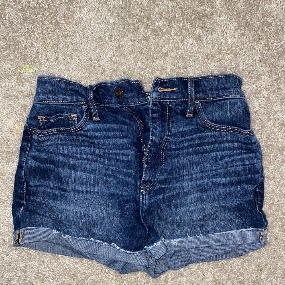 Abercrombie and Fitch Hugh rise jeans shorts